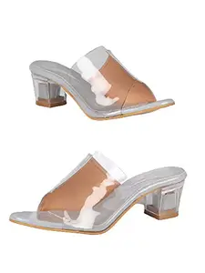 WalkTrendy Womens Synthetic Grey Sandals With Heels - 3 UK (Wtwhs479_Grey_36)