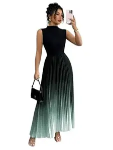 LITZO Dress for Women || Western Dresses for Women || One Piece Maxi Dress (L-159-162)