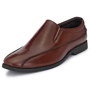 Chadstone Men Brown Formal Shoes-9 UK (43 EU) (CH 31)