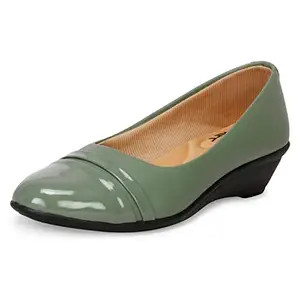 SIRDENILL Women and Girls Black Bellies (Green, Numeric_8)