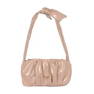 Baggit Women's Saddle Handbag - Large (Pink)