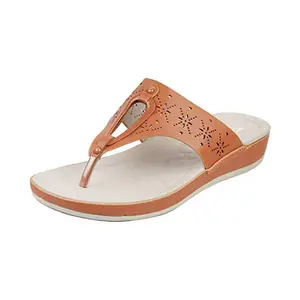 Metro Womens Synthetic Tan Slip Ons (Size (5 UK (38 EU))