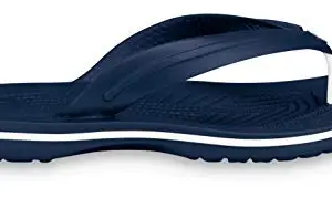 Crocs Unisex Crocband Flip Flop (46-47 M EU / 14 B(M) US Women / 12 D(M) US Men, Navy)