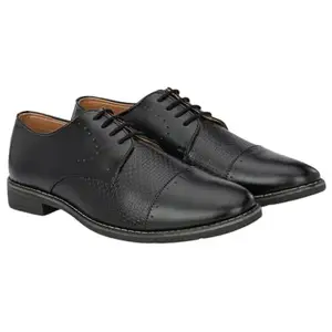 HABBITUS FASHION Men Synthetic Leather Casual Shoes (Black, Size : 11)/(HF-018-Black-11)