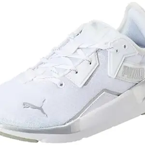 Puma , Women, Platinum Metallic WNS, Gray Violet-White-Metallic Silver, Running Shoe, 4UK, (31278802)