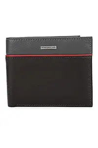 Peter England Brown Leather Men's Wallet (R32192031One Size)