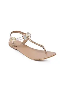 Tao Paris Women's Peach Fashion Sandals - #N/A(2396287_35)