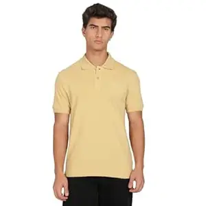 BONDED Men's Polo T-Shirt, Short Sleeve, Mint Green, Casual Style