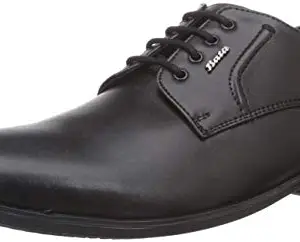 BATA Mens JASSON Black Uniform Dress Shoe