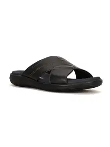 Hush Puppies Men's Slip-on Sandal - BLACK (8 UK) (8746253)
