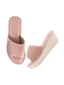 SELFIEE Glamorous Platform Heels Sandals Perfect for Every Occasion, Elegant & Fashionable Wedges For Womens & Girls