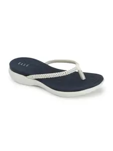 ELLE Women Sandal,Navy Blue,UK-6