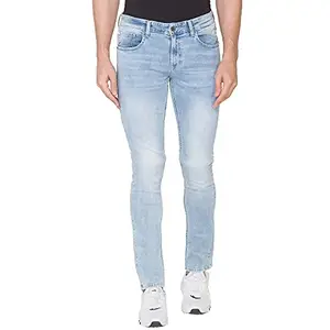 spykar Men's Skinny Fit Jeans (8907966232013, Blue, 36)