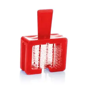 Nyamah Sales Comb Cleaner Tool Comb Cleaning Brush Remove Comb Embedded Tool for Removing Hair Dust Combs Home and Salon Use Multicolor 2 PCS