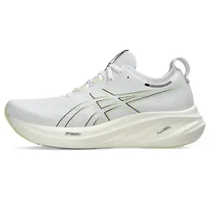 ASICS Mens Gel-Nimbus 26 White/Birch Running Shoes - 8 UK (1011B794.102)