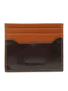 TEAKWOOD LEATHERS Men's Card Holder | Business, Credit Card Holders Cases (Brown)
