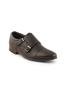 ID Men's Genuine Leather Formal Shoes (Black)
