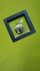 Pyrite Crystal Ring With Box Packing