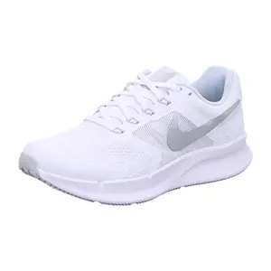 Nike Women's W Run Swift 3 Walking-White/Metallic Silver-Pure Platinum-Dr2698-101-3.5Uk