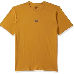 Royal Enfield Men's Classic Fit T-Shirt (TSS240076_Mustard 3XL)