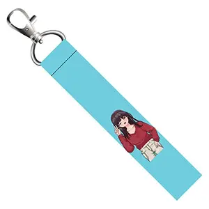 ISEE 360® Cute Girl Lanyard Tag with Swivel Lobster for Girl Gift Luggage Bags Backpack Laptop Bags L X H 5 X 0.8 INCH