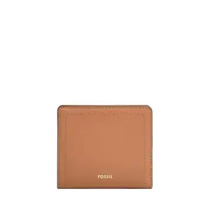 Fossil Womens Leather Logan Brown Wallet SL7829237