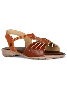 BATA Womens Flora Tan Fashion Sandals 7 UK (6613030)