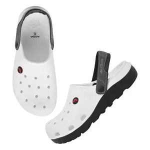 ADDA (LABEL) ADDA Men White Clogs