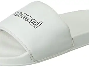 hummel Womens White Slides - 4 Uk (8905402014377)