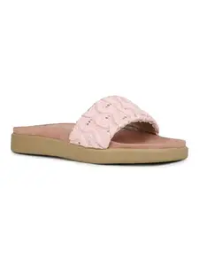 Inc.5 Womens Peach Casual Open toe Flat Mules