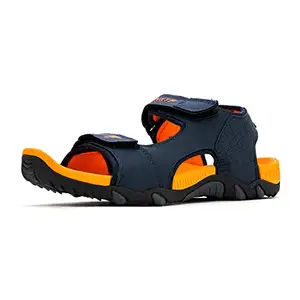Khadim's Fitnxt Navy Floaters Kitto Sandal for Men (5290229)
