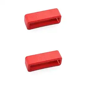 28mm Red Watch Band Strap Keeper Men and Women Loops
