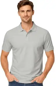 EHA Men’s Half Sleeve Polo T-Shirt | Half Sleeves Polo Neck T Shirt for Men | Half Sleeve Polo Tshirt | Regular Fit Solid Casual Wear Office Wear T-Shirt-Pack of 1