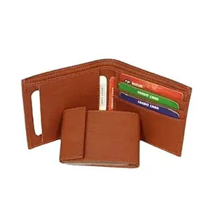 SHINE STYLE B47 Brown Men Casual Artificial Leather Wallet for Men, Men's Wallet, Gents Wallet, Gents Purse for Men, Album Wallets, Card Holder Wallets A11