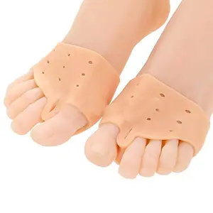 Mbuys Mall Silicone Toe Seperator Cum Protector Pads Toe Straighteners Bunion Relief Relaxing Toes Hammer Straightener Thumb Valgus Protector Hallux Valgus Guard Feet for Daily Use,1 Pair