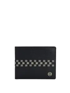 Da Milano RFID Protected Leather Wallet for Men with Card Slot - Black