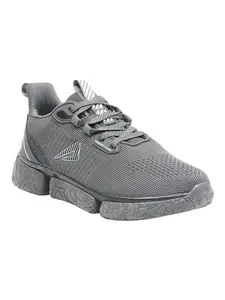 Impakto Phoenix Olive Men Running Shoes (Grey, 6)