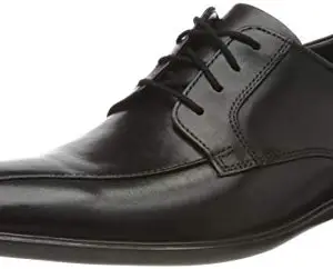 Clarks Black Coloured Mens Derby Shoe (Size: 7)-26149596_Black