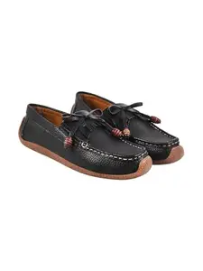 Shoetopia Womens L-778 Black Loafer - 6 UK (L-778-Black)