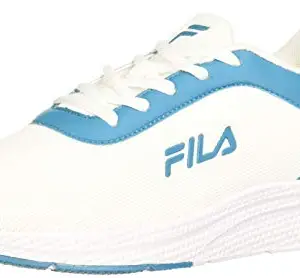 Fila Women's Verell W WHT/CAR SEA Running Shoe-4 Kids UK (11008455)