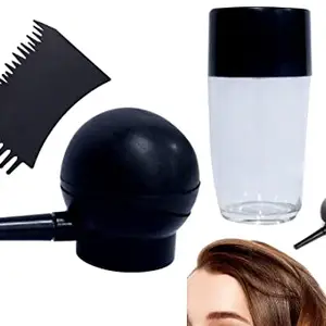 Prime Professional Hair Fibers Spray Applicator Pump with Empty Bottle and Optimizer Comb for Men and Women Pack Of 1