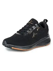 ABROS Men's Energy ASSG1022 Running Shoes -Black/Copper -7UK