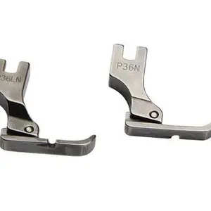XION HUAN Metal Pressure Foot P36ln/p36n for Industrial Sewing Machines -Silver Set of 4 Piece