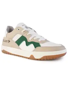 Buckaroo Leve Premium Vegan Synthetic Beige Casual Shoes for Men