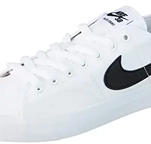 Nike Unisex Adult Sb Blzr Court White-Black Running Shoe-3.5 Kids UK (CV1658-101)