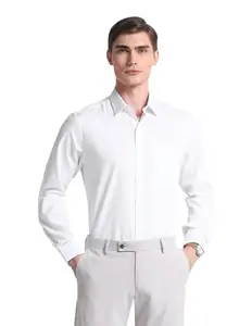 Arrow Men's Regular Fit Shirt (ARAHSH0944_White
