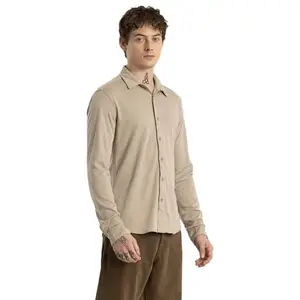 Snitch Arjan Khaki Printed Shirts