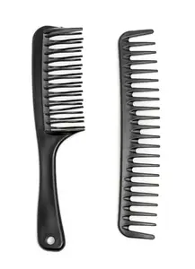 Jewelz Smooth Hair Comb For Men and Women, Black
