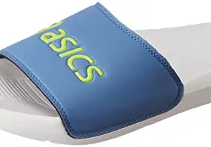 ASICS Unisex AS003 Azure/Lime Green Flip Flop - 12 UK (1173A036.403)