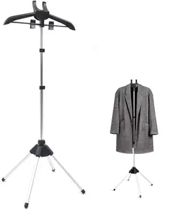 24x7 eMall Clothes Display Stand Hanger Rack For Shops Retailers, Steam Iron Stand Adjustable 3-Height Tripod Foldable Clothing Rack For Air Drying, Ironing & Storage., 430 x 20 x 860 mm